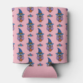 Cartoon Wizard Owl Muster Dosenkühler (Rückseite)