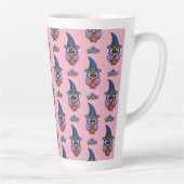 Cartoon Wizard Owl Muster Milchtasse (Rechts)