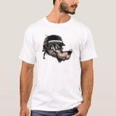 Cartoon-Wolf T-Shirt (Vorderseite)