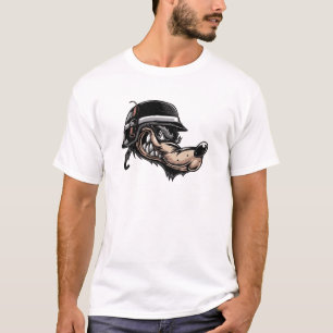 Cartoon-Wolf T-Shirt