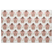 Cartoon-wolliges Mammut Stoff (Fat Quarter (45,7 x 55,9 cm))