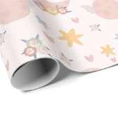 Cartoon-Wrapper Geschenkpapier (Rolleneckpunkt)