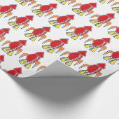 Cartoon-Wrapper Geschenkpapier (Ecke)