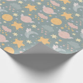 Cartoon-Wrapper Geschenkpapier (Ecke)