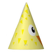 Cartoon Yellow Bird Party Hat Partyhütchen (Links)