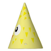 Cartoon Yellow Bird Party Hat Partyhütchen (Rechts)