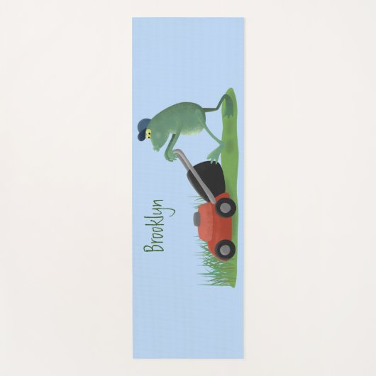 Cartoon Yogamatte (Vorderseite)