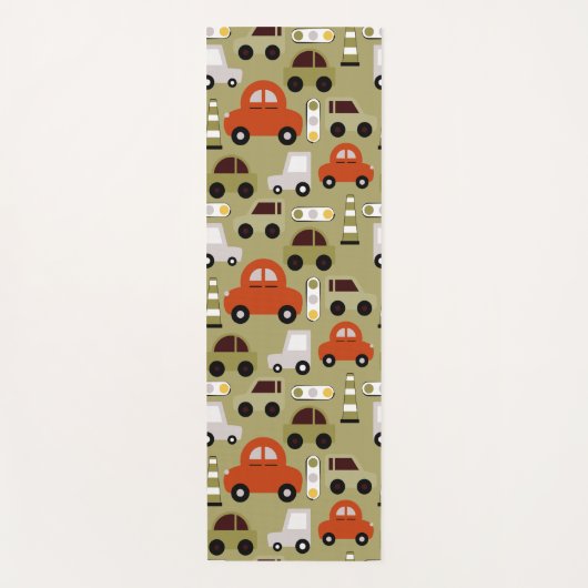 Cartoon Yogamatte (Vorderseite)