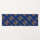 Cartoon Yogamatte (Vorderseite (Horizontal))