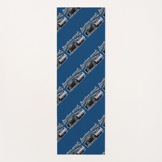 Cartoon Yogamatte (Vorderseite)