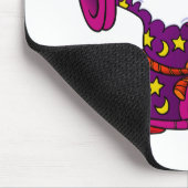 Cartoon-Zauberer Mousepad (Ecke)