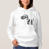 Cartoon Zebra Hoodie (Vorderseite)