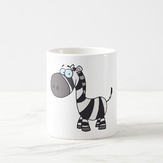 Cartoon Zebra Kaffeetasse