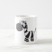 Cartoon Zebra Kaffeetasse (Mittel)