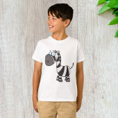 Cartoon Zebra T-Shirt