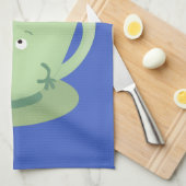 Cartoon-Zeichen für den niedlichen Teebag-Becher S Geschirrtuch (Viertel Falte)