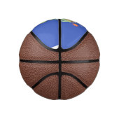 Cartoon-Zeichen für den niedlichen Teebag-Becher S Mini Basketball (Rechts)