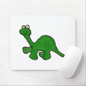 Cartoon-Zeichenstiftbrontosaurus-Sammlung Mousepad (Mit Mouse)