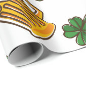 Cartoon Zeichne Wrapping Paper Geschenkpapier (Rolleneckpunkt)