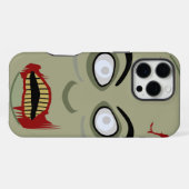 Cartoon Zombie iPhone Hülle (Rückseite (Horizontal))