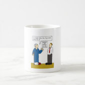 Cartoon zum Schutz von Gesundheit und Sicherheit v Kaffeetasse (Mittel)