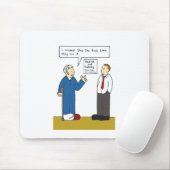 Cartoon zum Schutz von Gesundheit und Sicherheit v Mousepad (Mit Mouse)