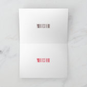 Cartoon zur Darstellung von Lavakuchen Karte (Innenseite)