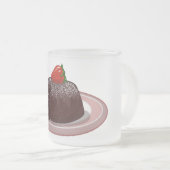 Cartoon zur Darstellung von Lavakuchen Mattglastasse (VorderseiteRechts)