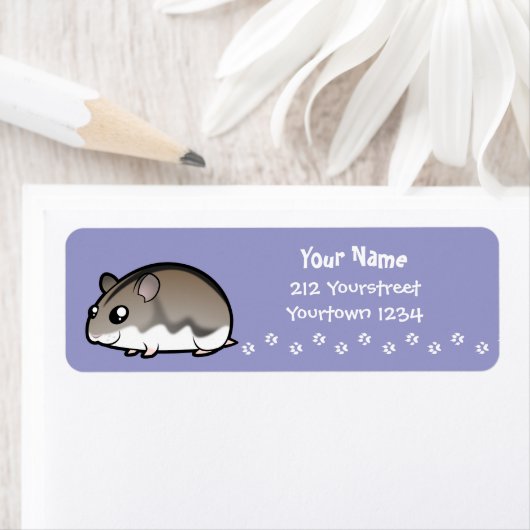 Cartoon Zwarf Hamster (Insitu)