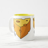 Cartoon Zweifarbige Tasse (Vorderseite Links)