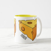 Cartoon Zweifarbige Tasse (VorderseiteRechts)