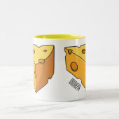 Cartoon Zweifarbige Tasse (Mittel)