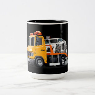 Cartoon Zweifarbige Tasse