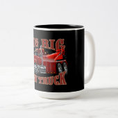 Cartoon Zweifarbige Tasse (VorderseiteRechts)