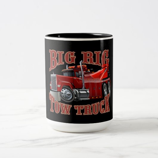 Cartoon Zweifarbige Tasse (Mittel)