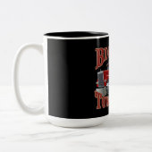 Cartoon Zweifarbige Tasse (Links)