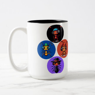 Cartoon Zweifarbige Tasse