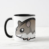 Cartoon-zwergartiger Hamster Tasse (Links)