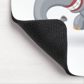 Cartoonbaby Elefant Mousepad (Ecke)