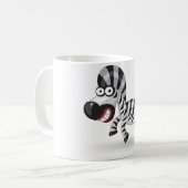 Cartoonbaby Zebra Kaffeetasse (Vorderseite Links)