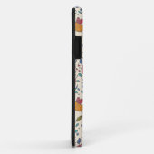 Cartoonblumenmuster mit Vögeln 2 Case-Mate iPhone Hülle (Hinten/Rechts)