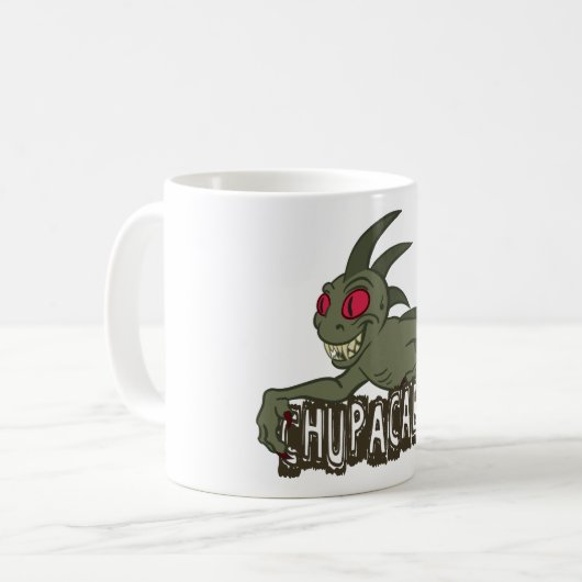CartoonChupacabra Kaffeetasse (Vorderseite Links)
