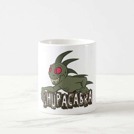 CartoonChupacabra Kaffeetasse (Mittel)