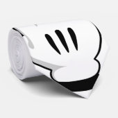 Cartoonfinger Krawatte (Gerollt)