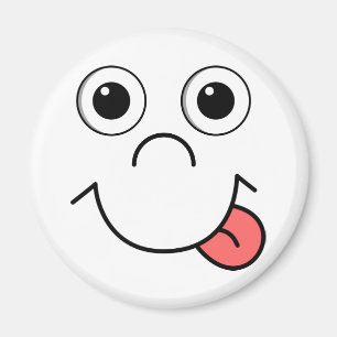 Cartoongesicht Magnet