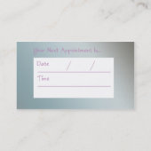 Cartoonhaar-Stylist Terminkarte (Rückseite)