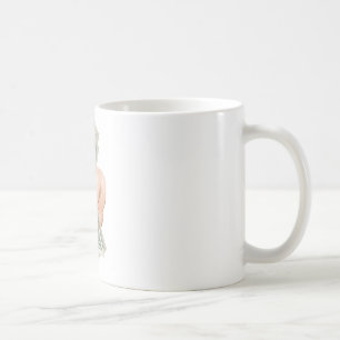 Cartoonhand, die Geld hält Kaffeetasse