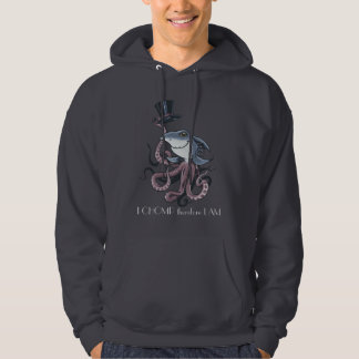 CartoonHoodie, CHOMP ICH deshalb MICH BIN Hoodie