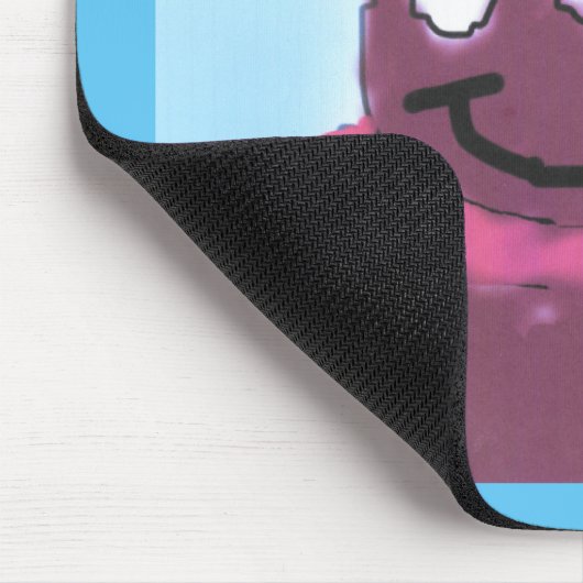 Cartoonhundeentwurf Mousepad (Ecke)