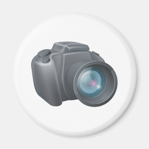 Cartoonkameraillustration Magnet